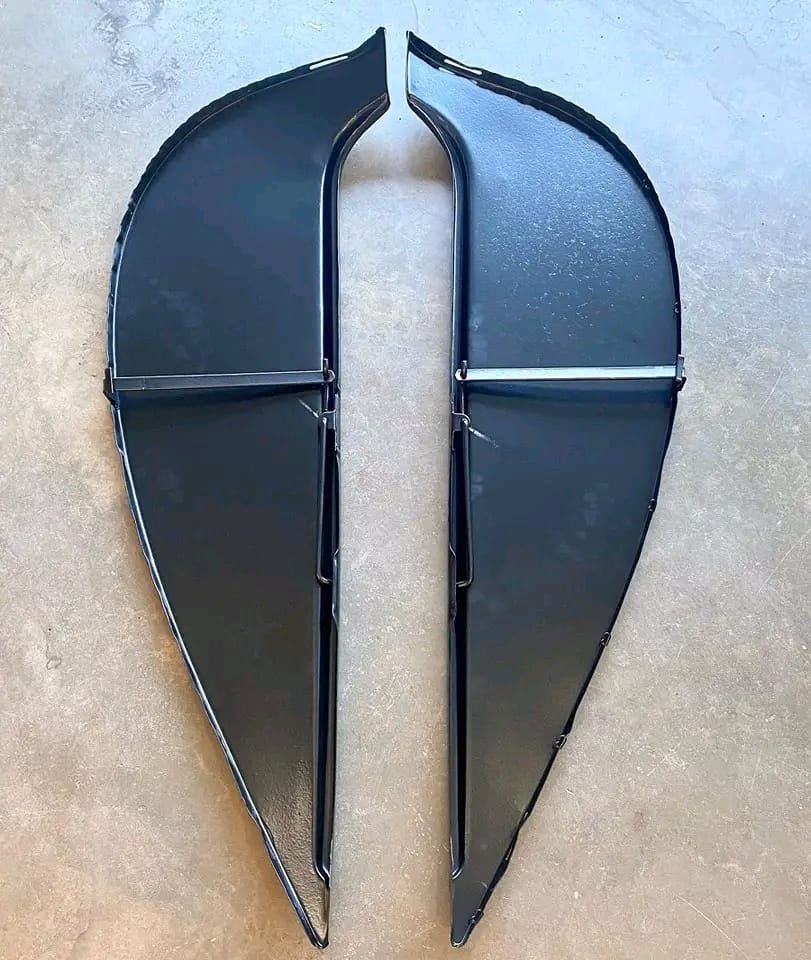 1956 Chevy bel air fenders skirts - Image 2